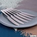 FOXAS Dinner Knives 6-Piece Table Knives Heavy-Duty Stainless Steel Flatware Set - B072BMBM88